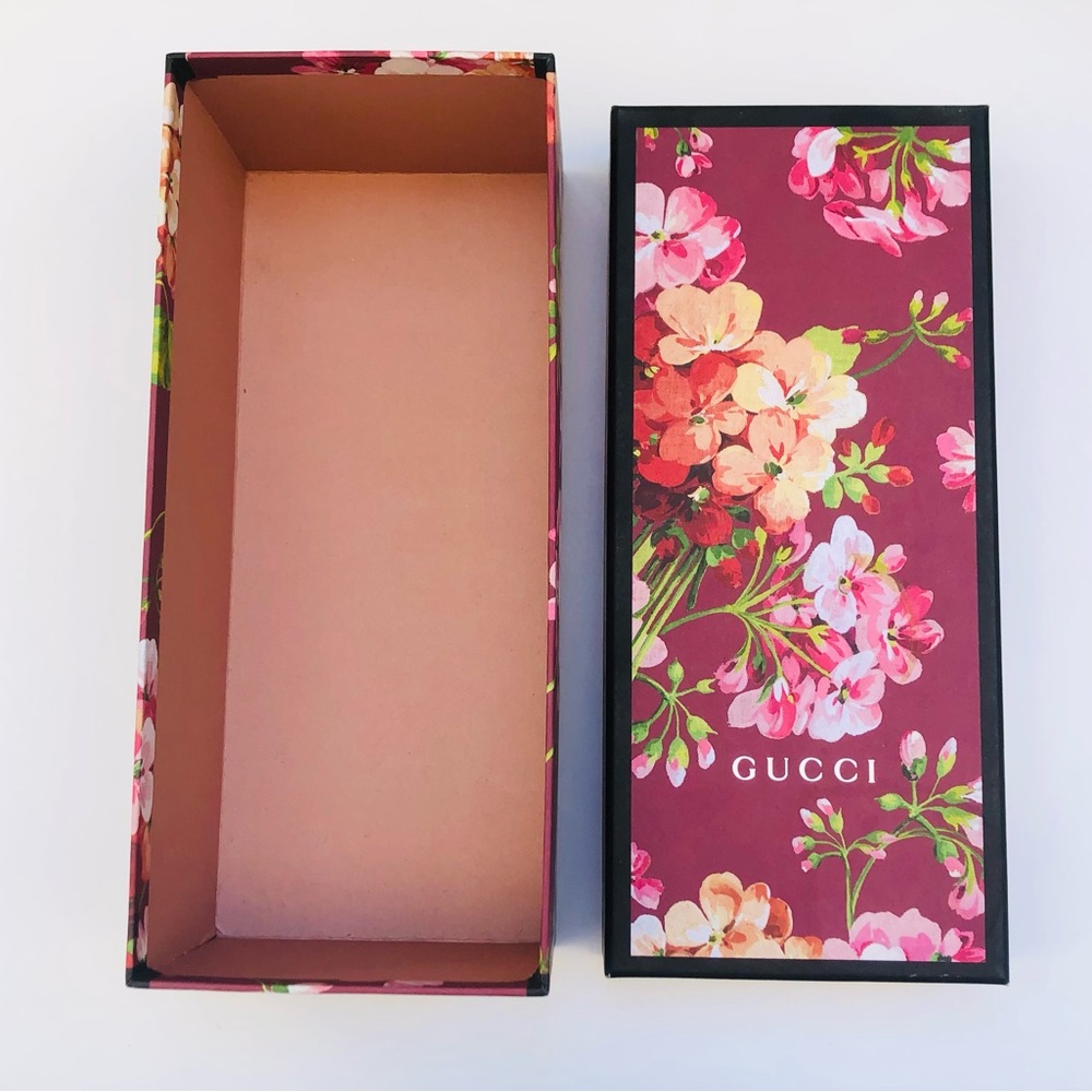 Empty Gucci Shoe Box
